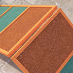 Koiran agility A-este, korkeus säädettävä, liukumaton, kuusi, 173 x 59 x 66 cm, oranssi
