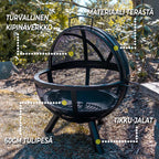 LIMOUSIN ULKOTULISIJA PALLO 60CM