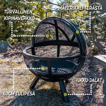 LIMOUSIN ULKOTULISIJA PALLO 60CM