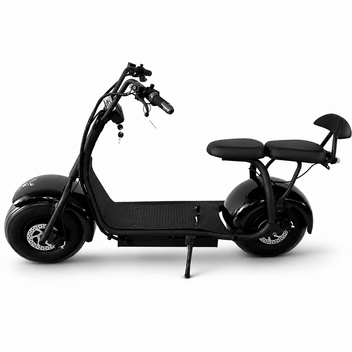 Extra säte och fotstöd till Cruiser 2.0 Premium – ryggstöd, snabb montering, svart