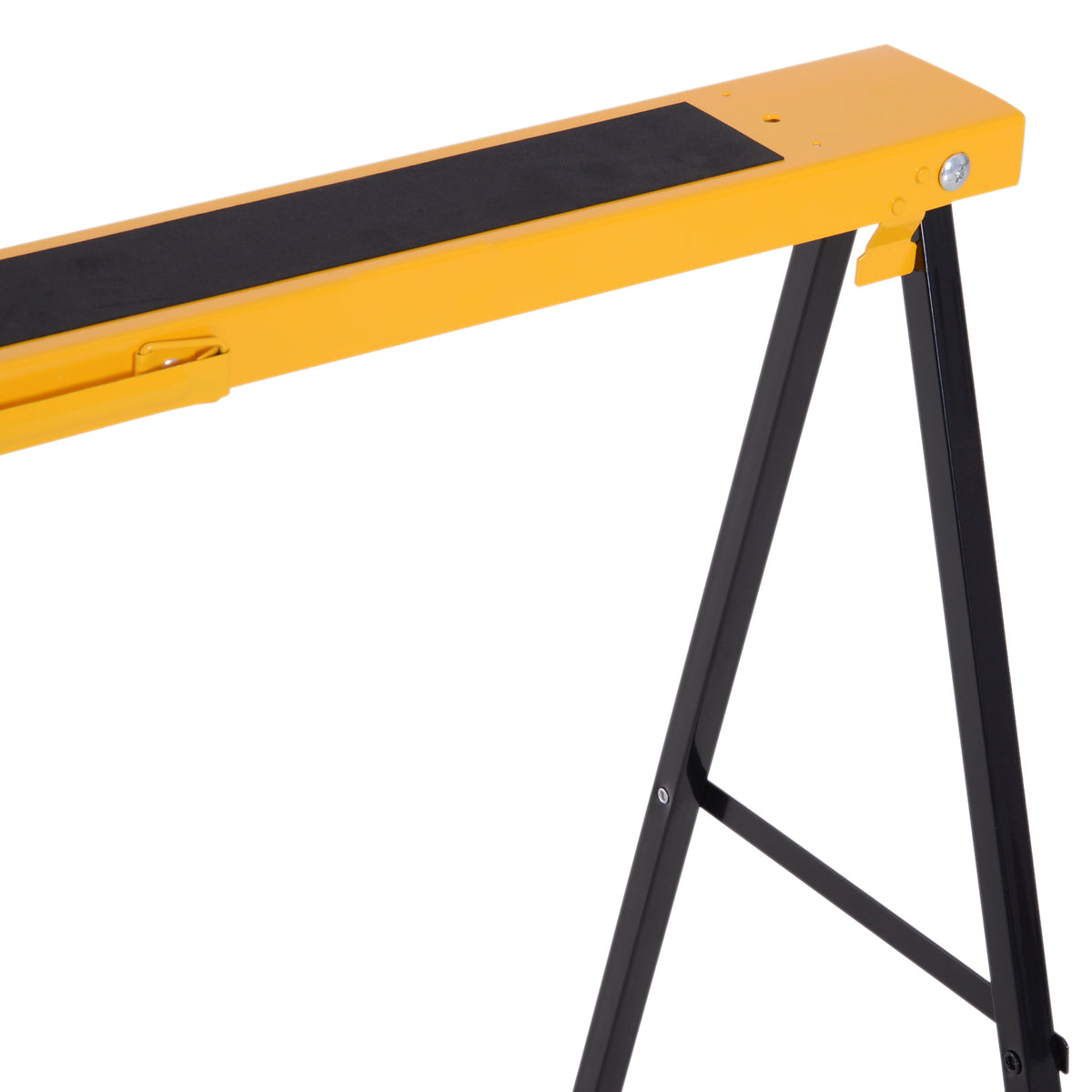 Sahapukki 2 kpl, liukumaton pehmuste, kantokahva, kantavuus 250 kg, keltainen