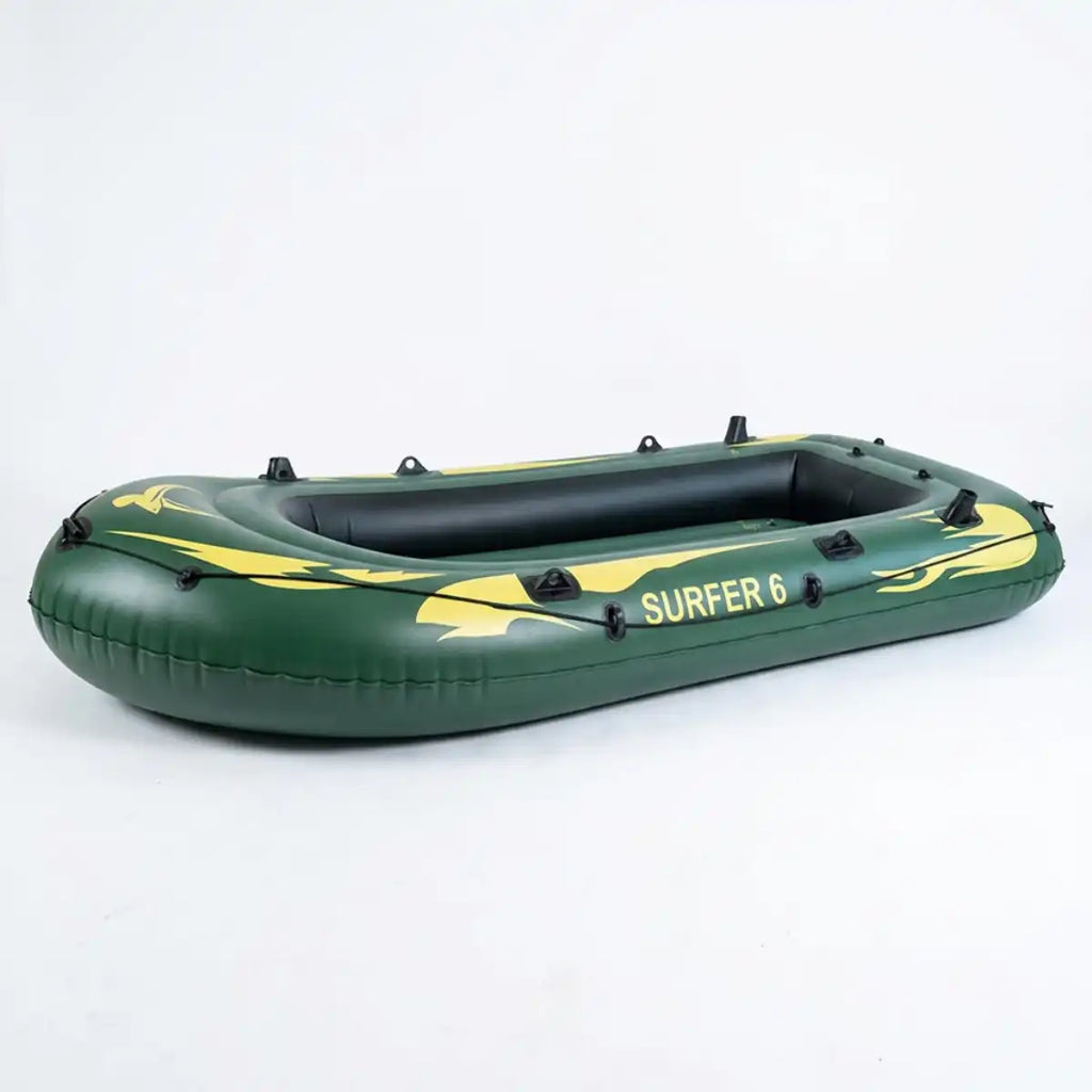 Gummibåt 380 x 178 cm – 6 personer, 1,3 mm PVC, 22 kg