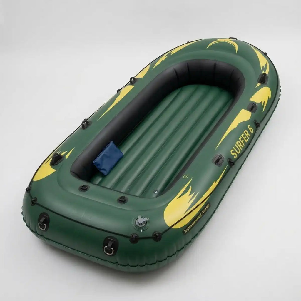 Gummibåt 380 x 178 cm – 6 personer, 1,3 mm PVC, 22 kg