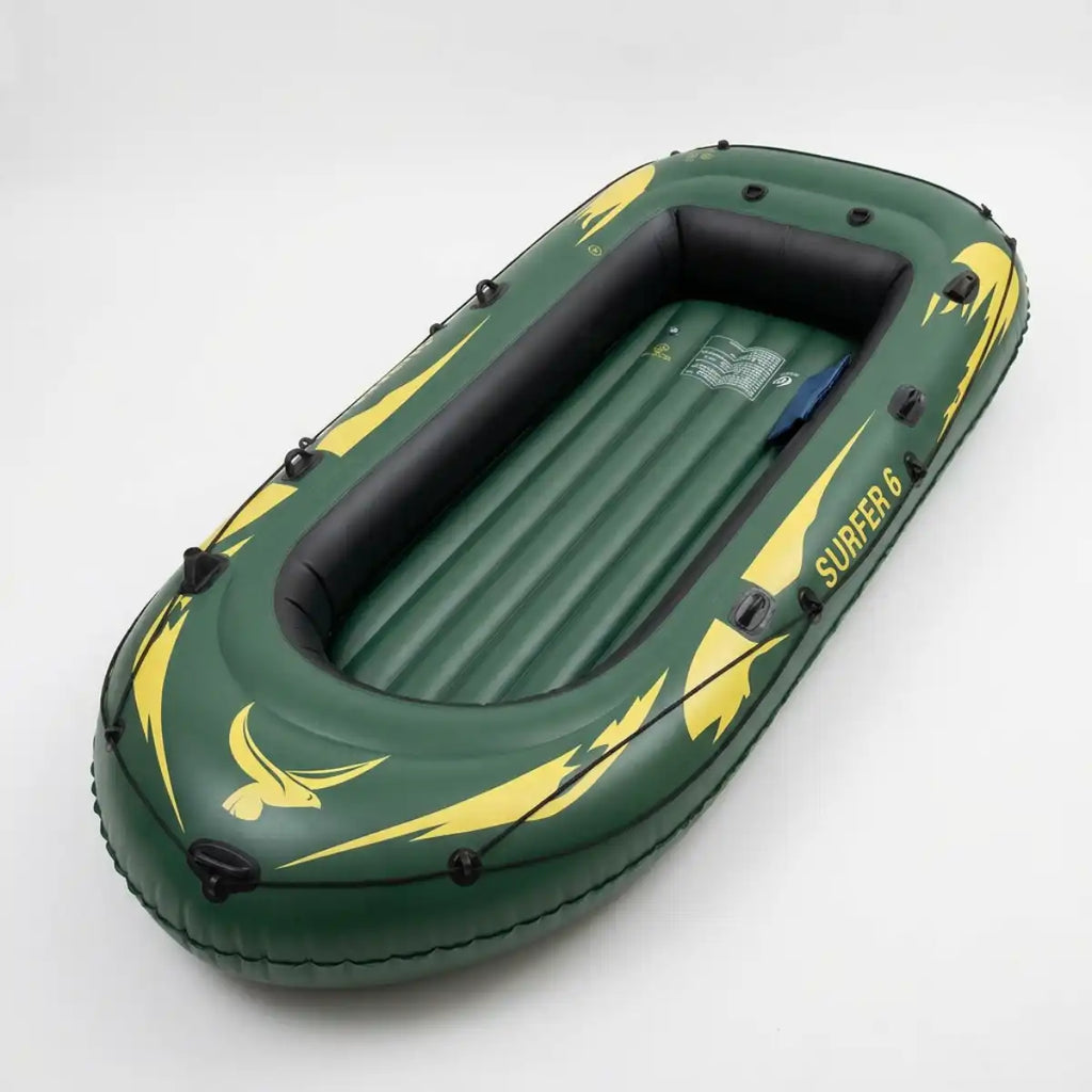 Gummibåt 380 x 178 cm – 6 personer, 1,3 mm PVC, 22 kg