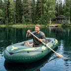 Gummibåt 380 x 178 cm – 6 personer, 1,3 mm PVC, 22 kg