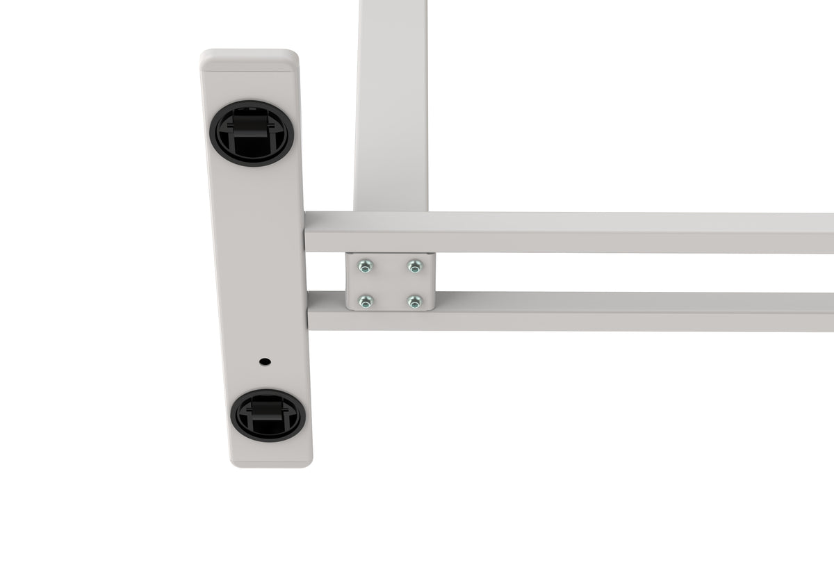 Flexispot justerbart sidobord 70 x 40 cm, vitt