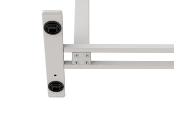 Flexispot justerbart sidobord 70 x 40 cm, vitt