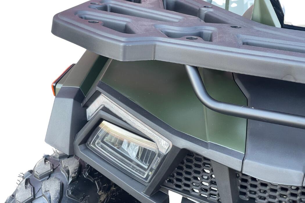 Arktis Motors barnminiquad 110CC helautomatisk, svart/grön