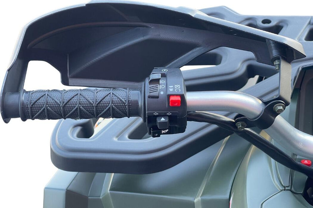 Arktis Motors barnminiquad 110CC helautomatisk, svart/grön