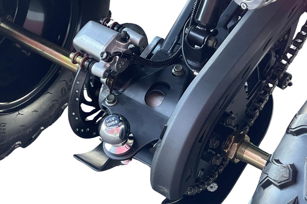 Arktis Motors barnminiquad 110CC helautomatisk, svart/grön