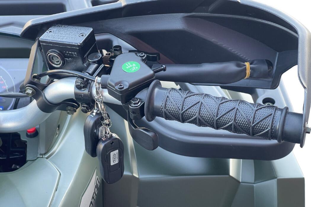 Arktis Motors barnminiquad 110CC helautomatisk, svart/grön