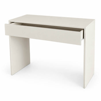 Meikkipöytä 91 x 35 x 76 cm – leveä laatikko, beige, kompakti koko