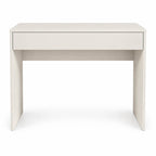 Meikkipöytä 91 x 35 x 76 cm – leveä laatikko, beige, kompakti koko