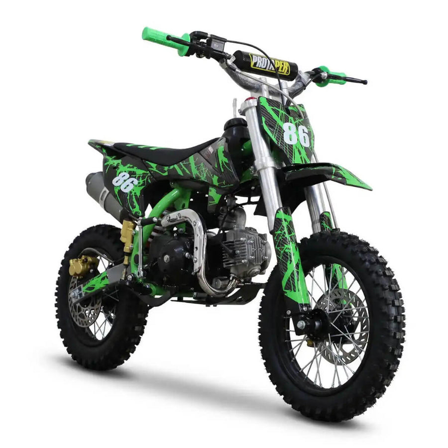 Nuorten Minicrossi 110cc, för avgränsat område, grön