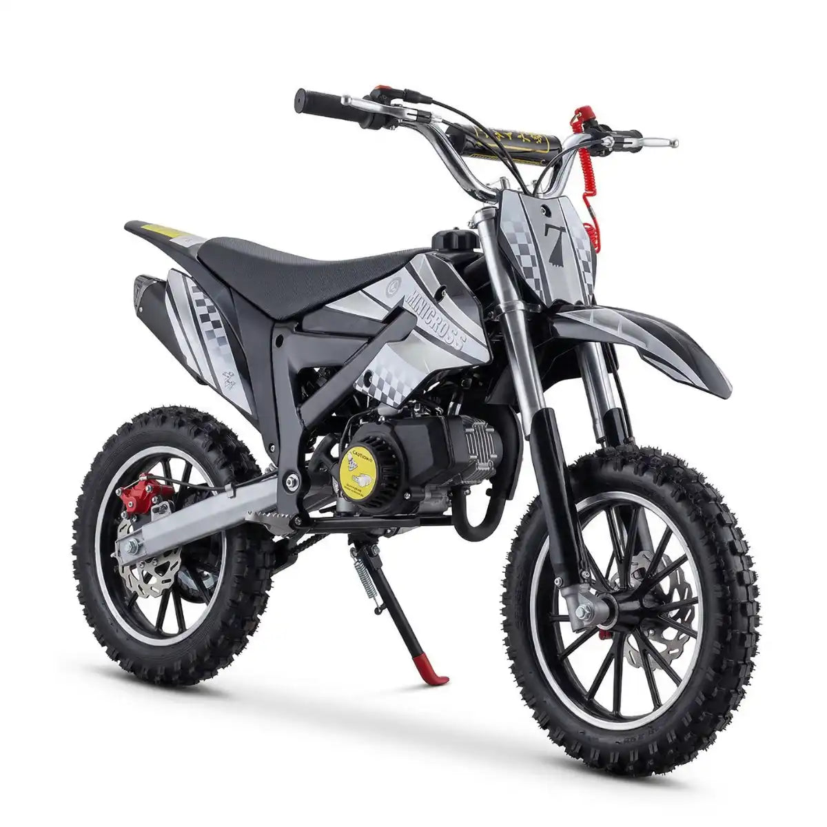 Minikrossi 49cc – 2,5 kW, automaattivaihteisto, levyjarrut