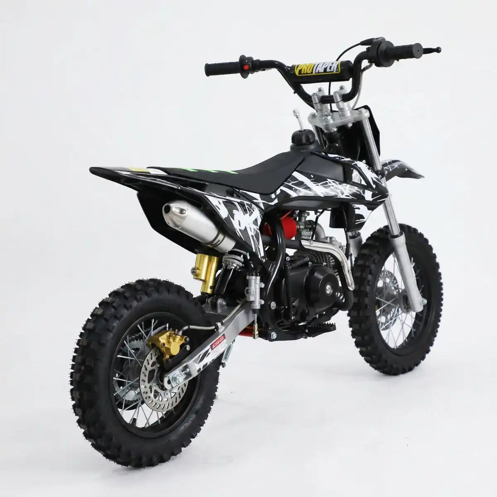 Minikrossi 70cc 4-takts – automatisk, elstart, svart