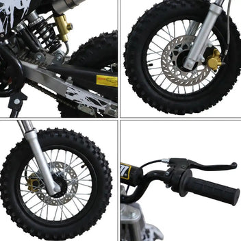 Minicross för ungdomar 70cc – för avgränsat område, svart