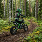 Minikrossi 70cc 4-takts – automatisk, elstart, grön