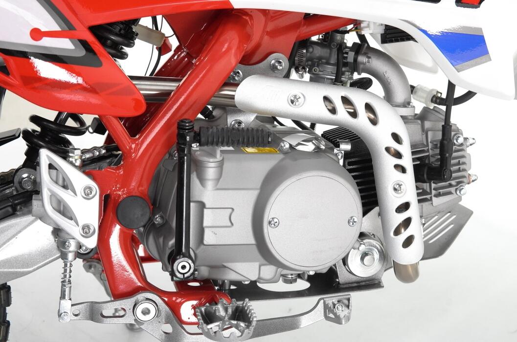 Minikrossi Thunder 110cc, Halvautomatisk, Röd
