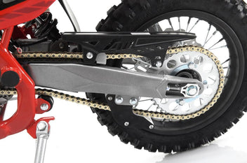 Minikrossi Thunder 110cc, Halvautomatisk, Röd