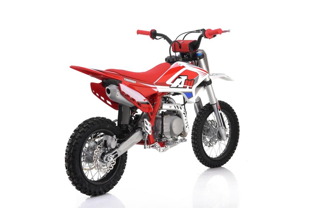 Minikrossi Thunder 110cc, Halvautomatisk, Röd