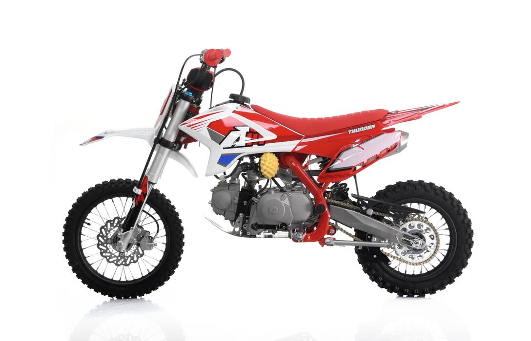 Minikrossi Thunder 110cc, Halvautomatisk, Röd