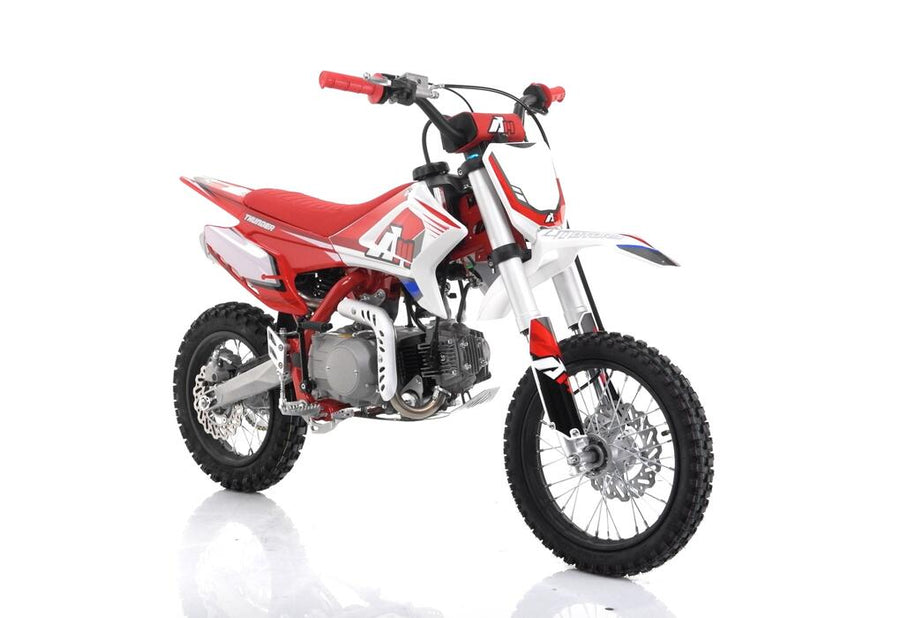Minikrossi Thunder 110cc, Halvautomatisk, Röd