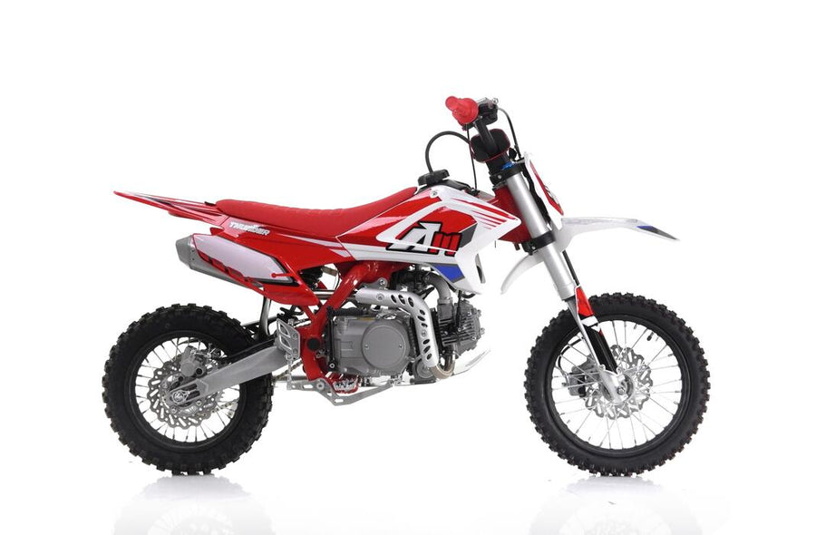 Minikrossi Thunder 110cc, Halvautomatisk, Röd