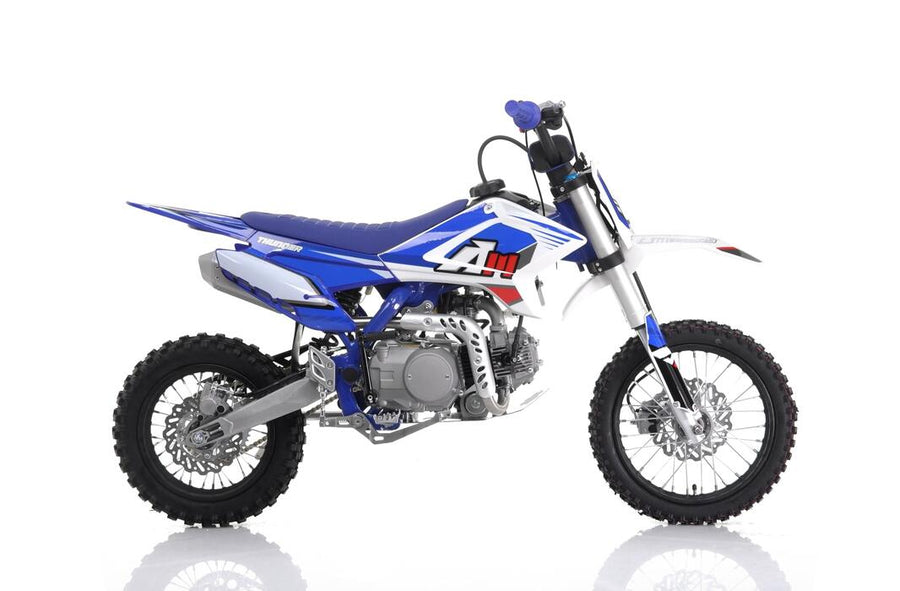 Minikrossi Thunder 110cc, Halvautomatisk, Blå