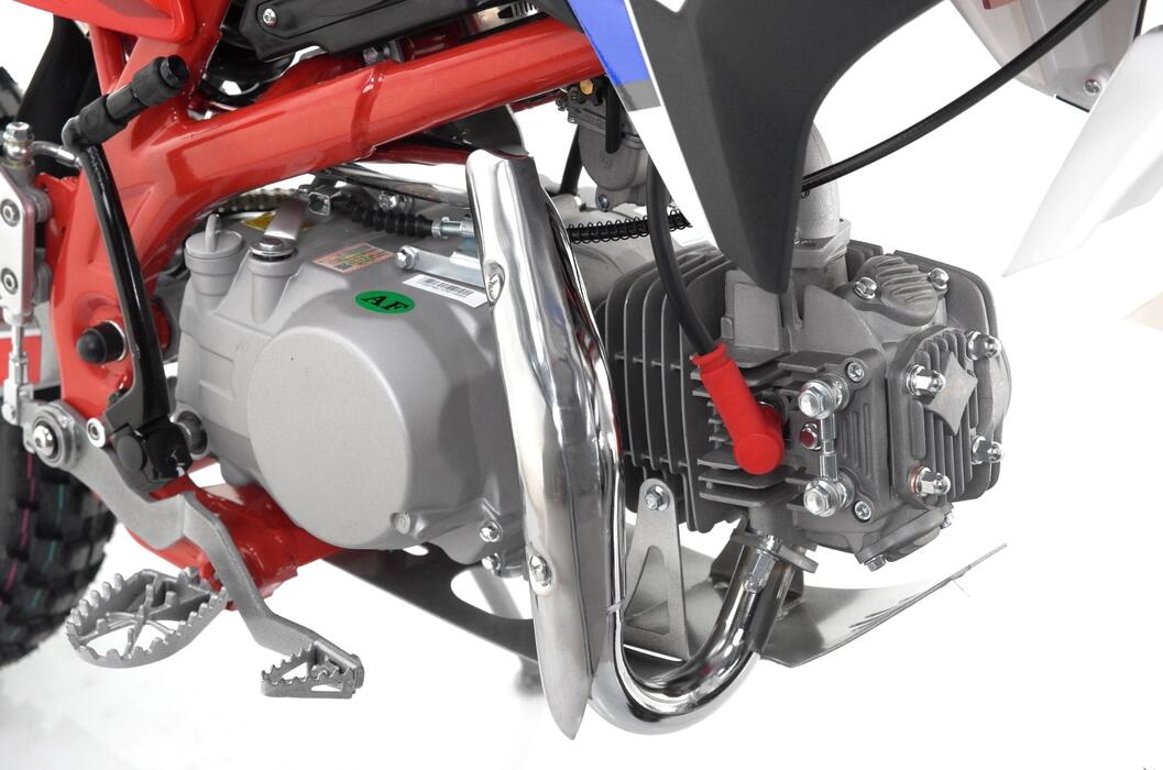 Minikrossi Thunder 140cc, Röd