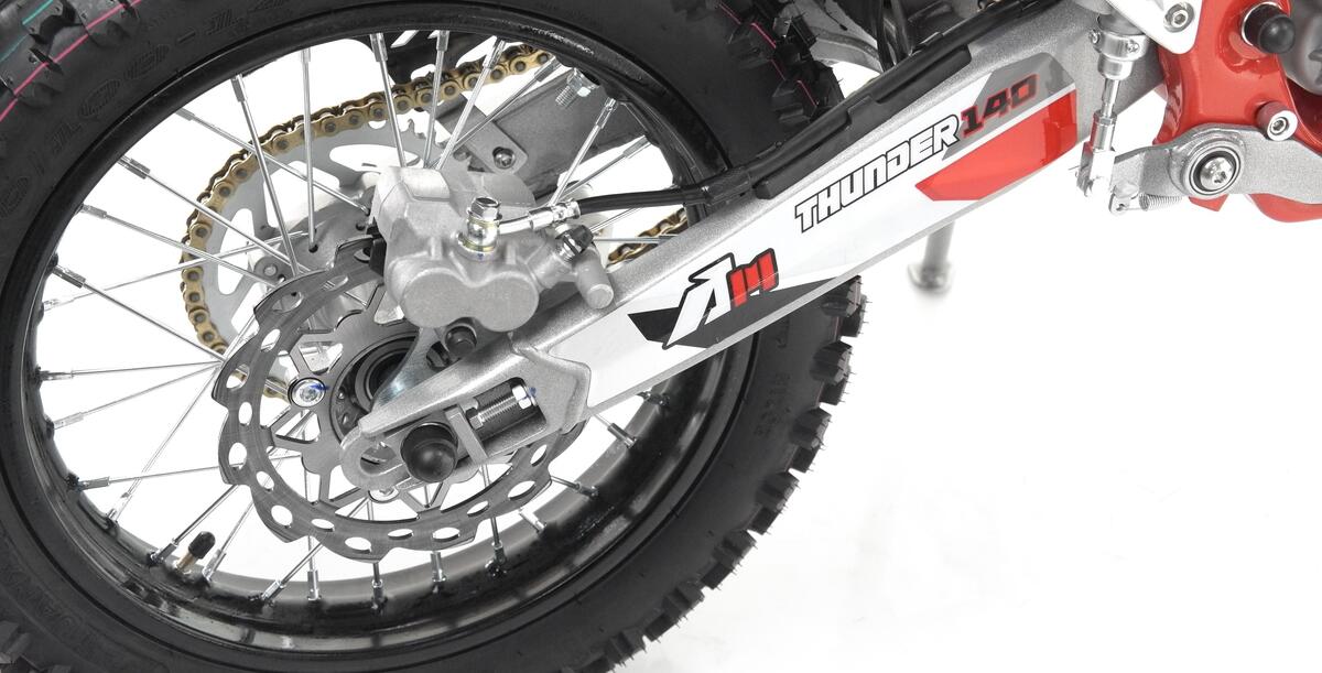 Minikrossi Thunder 140cc, Punainen