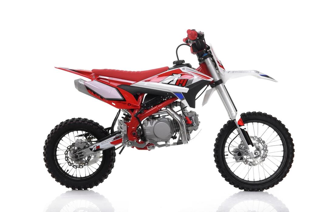 Minikrossi Thunder 140cc, Punainen