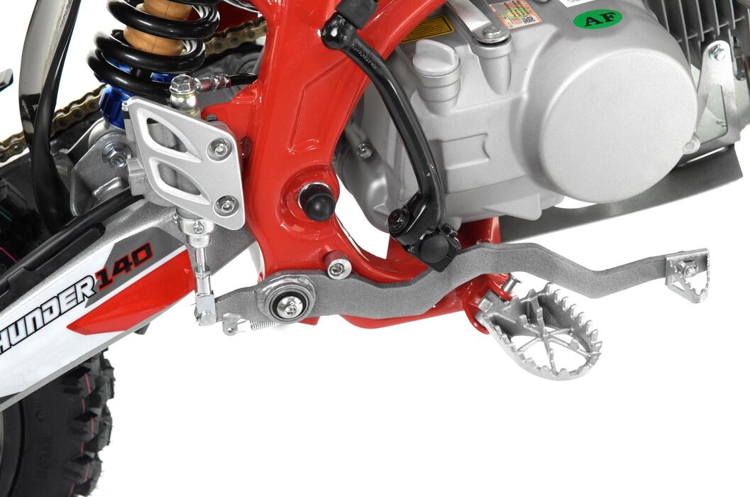 Minikrossi Thunder 140cc, Röd