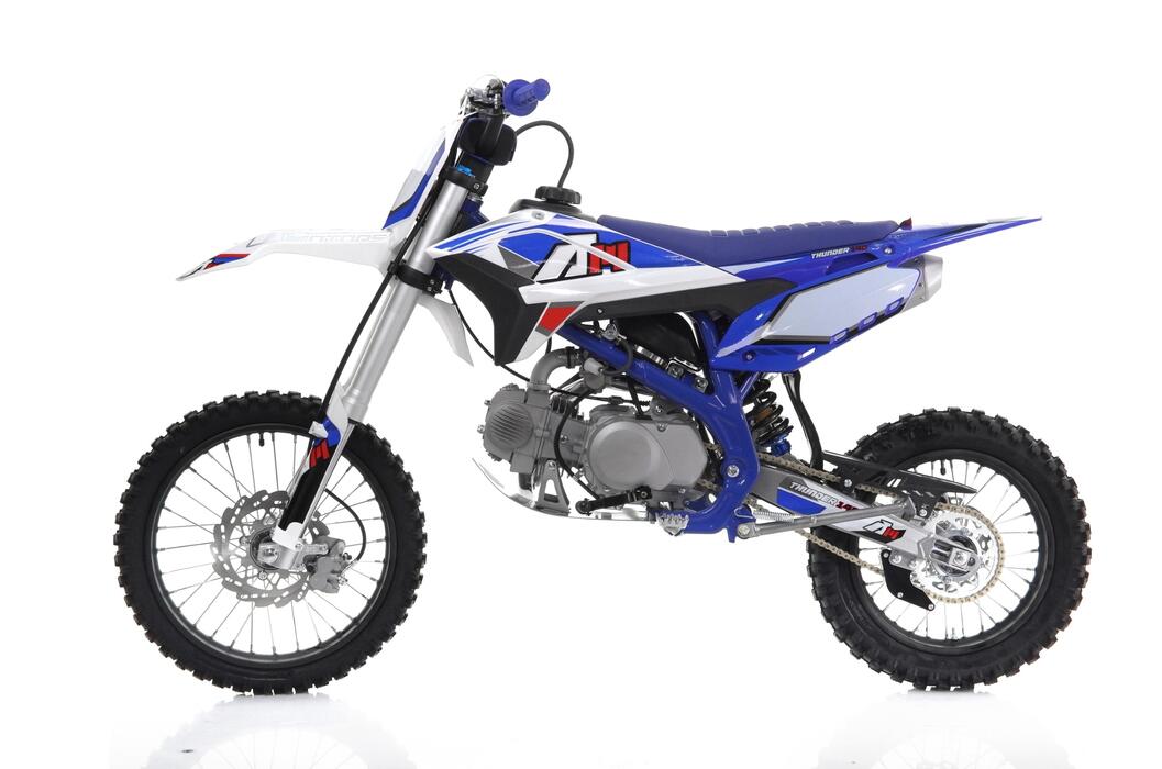 Minikrossi Thunder 140cc, Sininen