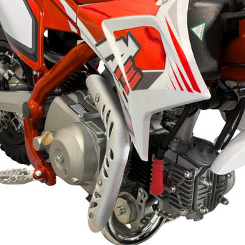 Minikrossi Thunder 70cc, Automat, Röd