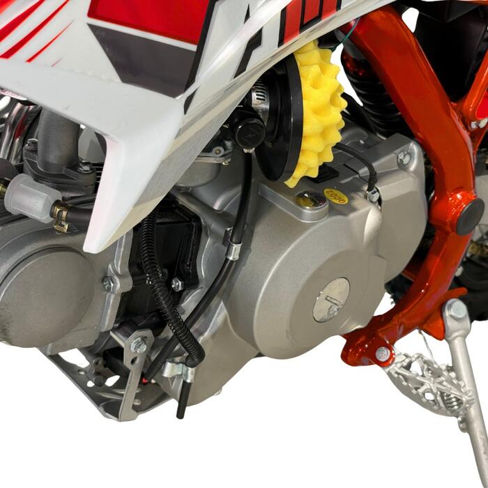 Minikrossi Thunder 70cc, Automaatti, Punainen