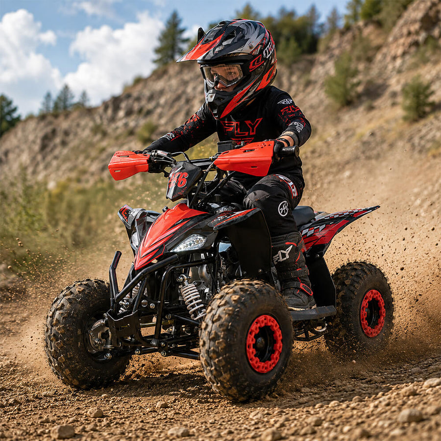 Minimotorcykel 110 cc – automat, 4-taktsmotor, 45 km/h