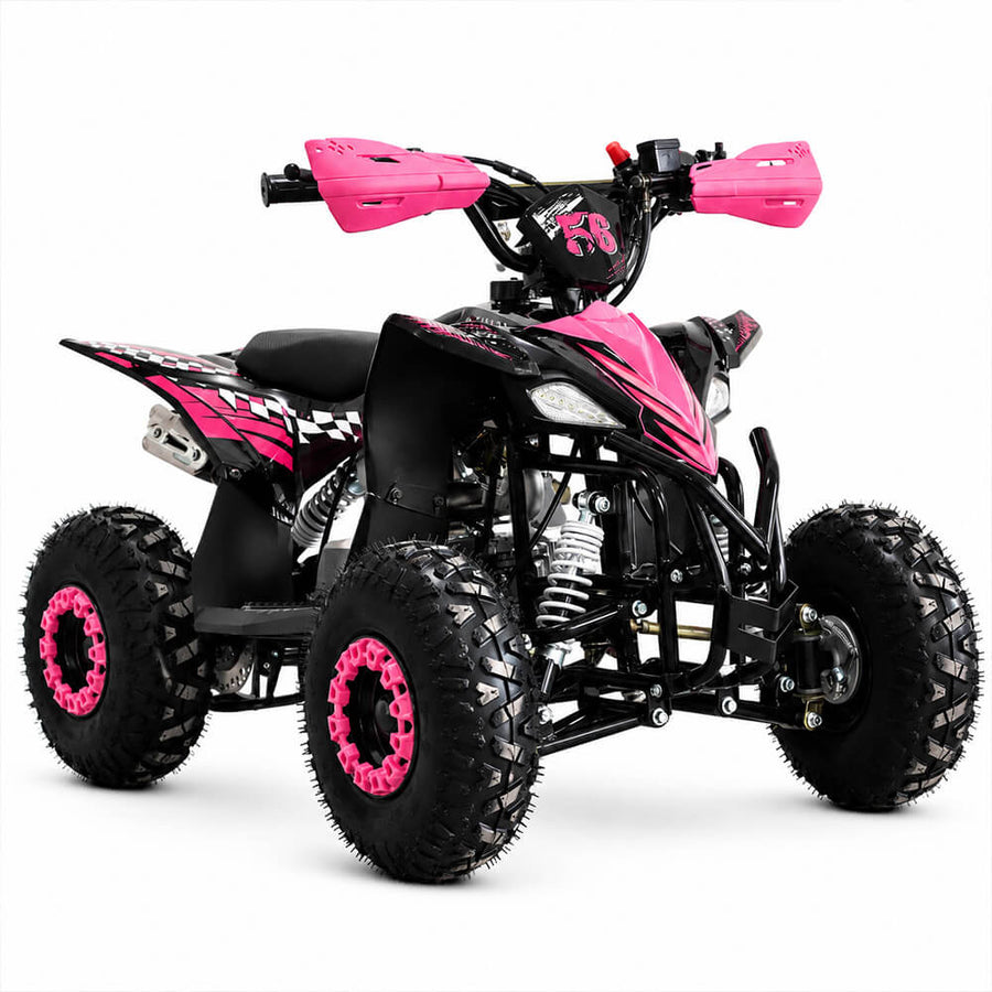 Minimönkijä 110 cc – automaatti, 4-tahtimoottori, 45 km/h, Pinkki