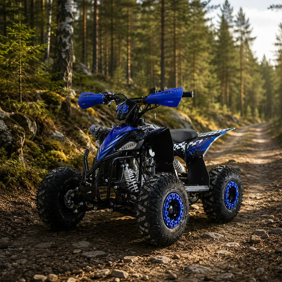 Minimönkijä 110 cc – automaatti, 4-tahtimoottori, 45 km/h, Sininen