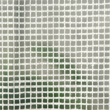 Seinää vasten asetettava kasvihuone rullaovella ja verkkoikkunoilla, 200 x 100 x 215 cm, valkoinen