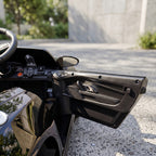 Lasten sähköauto Audi R8 Spyder, litiumakku, kaukosäädin, takajousitus, 3–6 v, musta