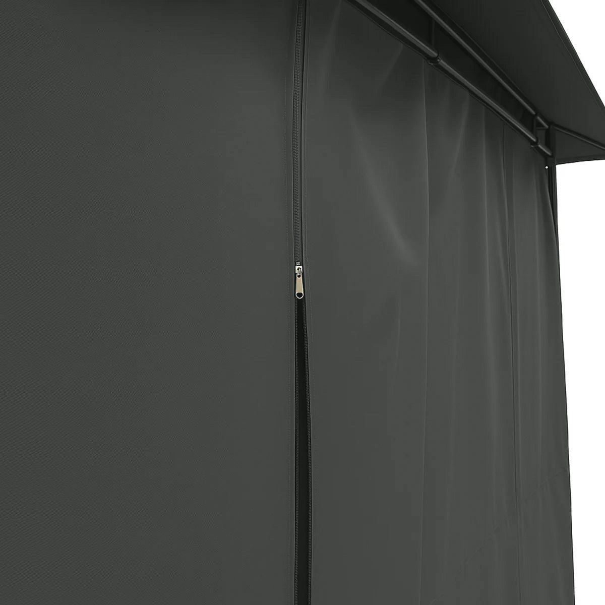 NIKO Pihapaviljonki 3x4m / Paviljonki Katos Terassille Ja Pihalle, Vihreä harmaa