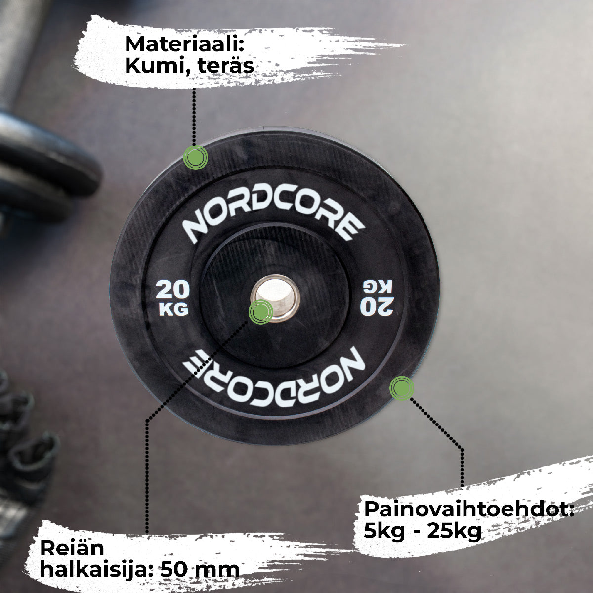 Core Levypaino Bumper (5-25kg) - 5 kg