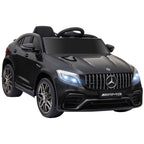 Lasten sähköauto Mercedes-AMG GLC63S Coupé 12V, kaukosäädin, kaksi moottoria, musta