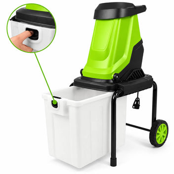 Oksasilppuri 2800 W, 45 mm leikkuukapasiteetti ja 50 l keruusäiliö