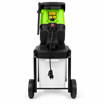Oksasilppuri 2800 W, 45 mm leikkuukapasiteetti ja 50 l keruusäiliö
