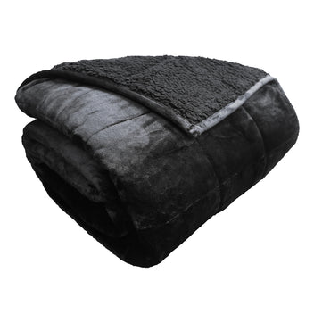 Polar Night Painopeitto 135x200cm Sherpa Black - 7 kg