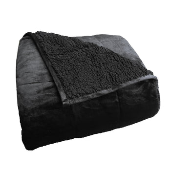 Polar Night Painopeitto 135x200cm Sherpa Black - 9 kg
