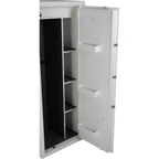 Verv Nordic Vapenskåp 7+3 för vapen EN 14450, 159x60x50cm, Vit