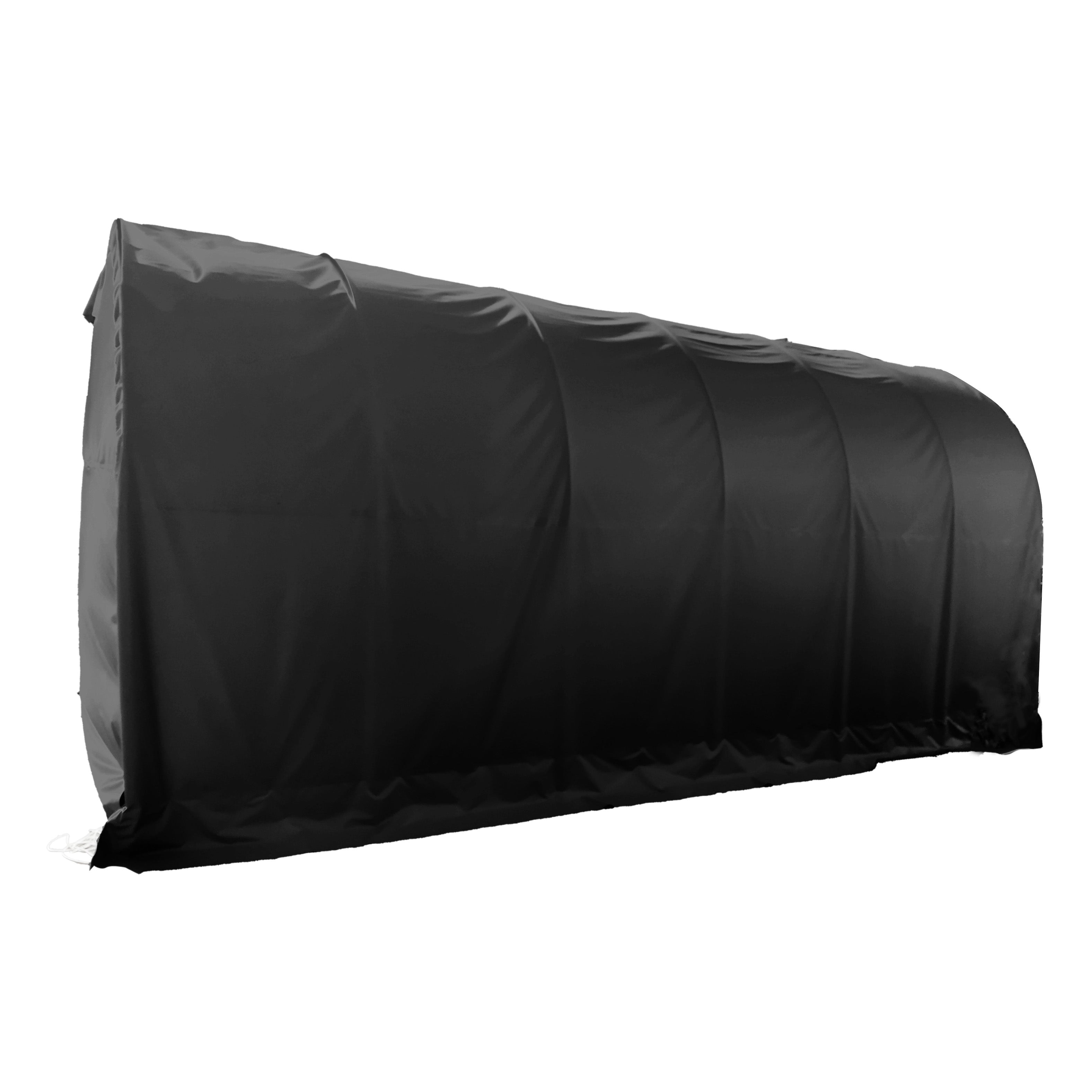 FORNORTH PRESSUTALLI 4X8M, MUSTA 500G PVC